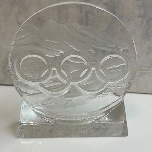 Lalique ALBERTVILLE 1992 XVI JEUX OLYMPIQUES D’HIVER